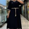 نیلان کفتان پری ایر یقه سفید