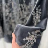 ایوان مخمل بغل چاک جواهر دوزی زمینه مشکی