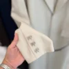 کایا مانتو بلند کمربند و سنجاق سینه دار