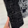 سروا کت مخمل خامه دوزی گیپور