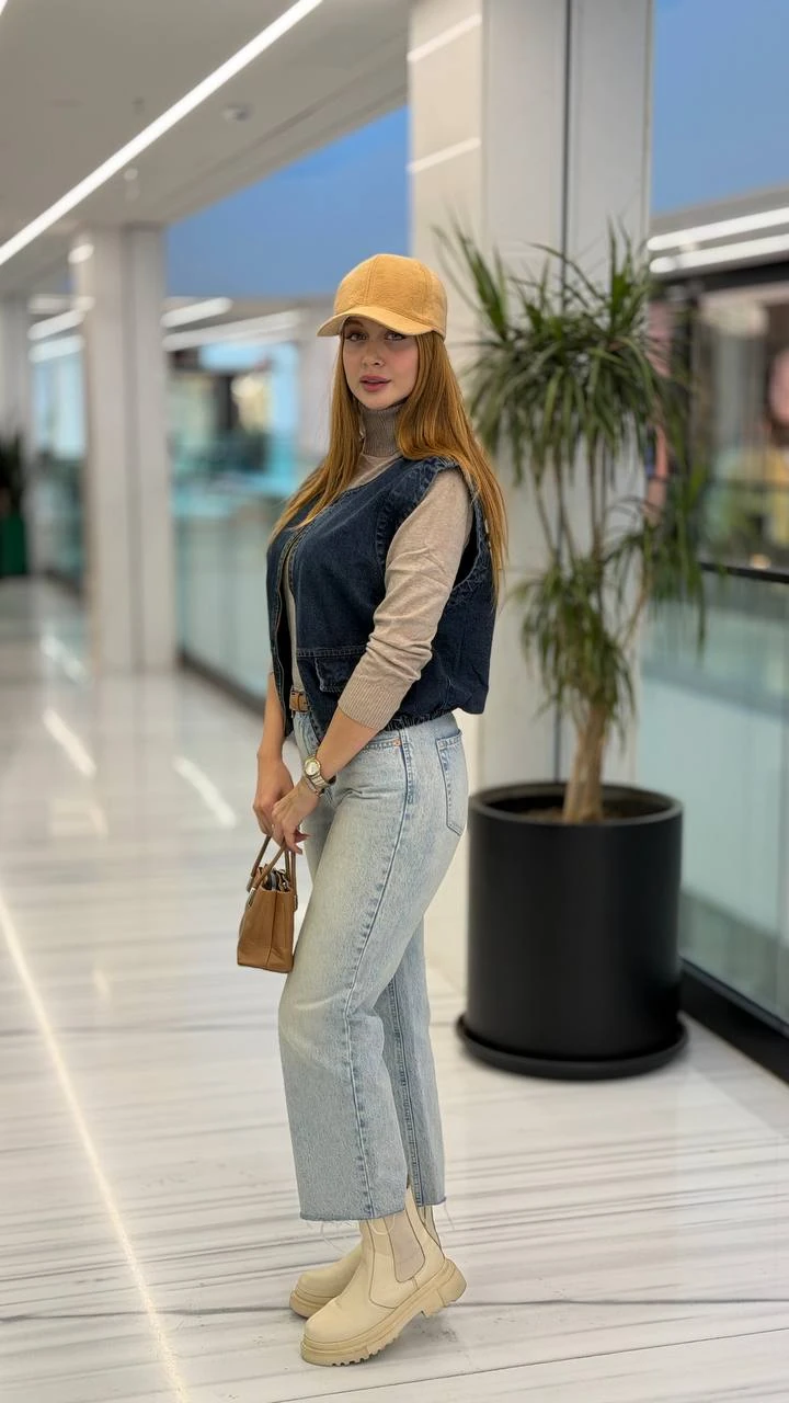 لنو وست جین زیپی دو جیب