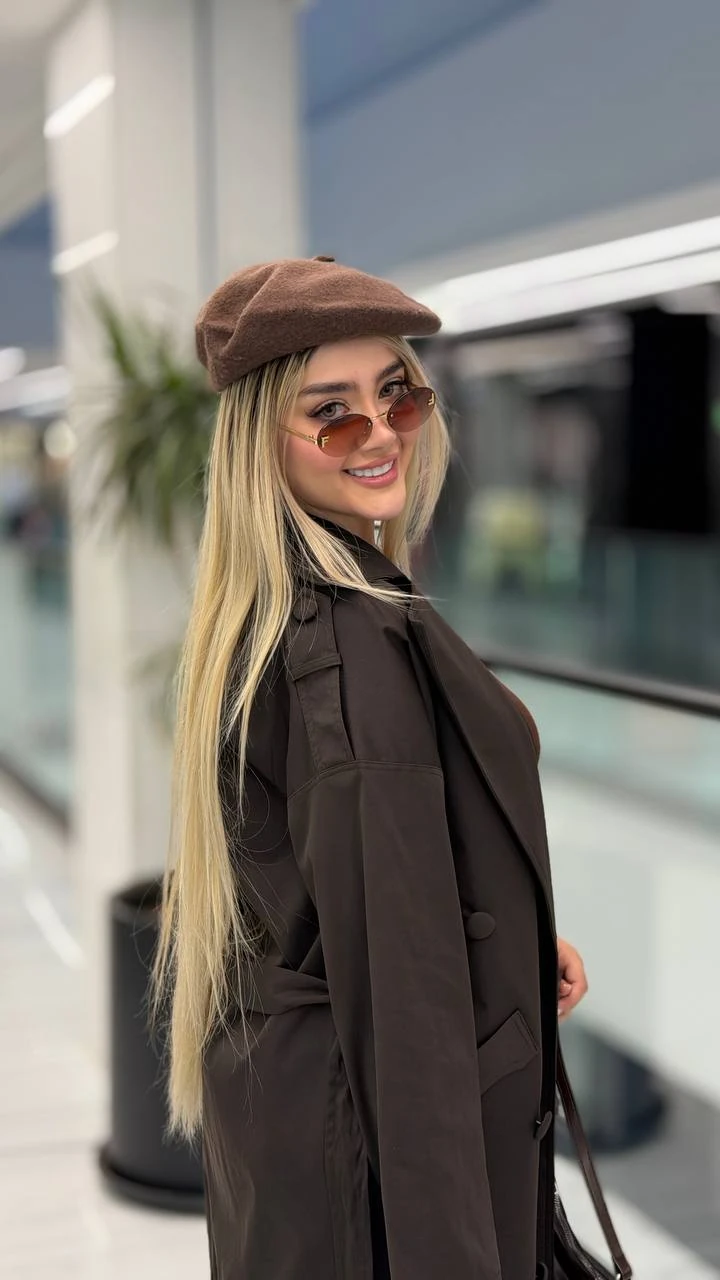 ریوا شلوار کمربند سگک طلایی